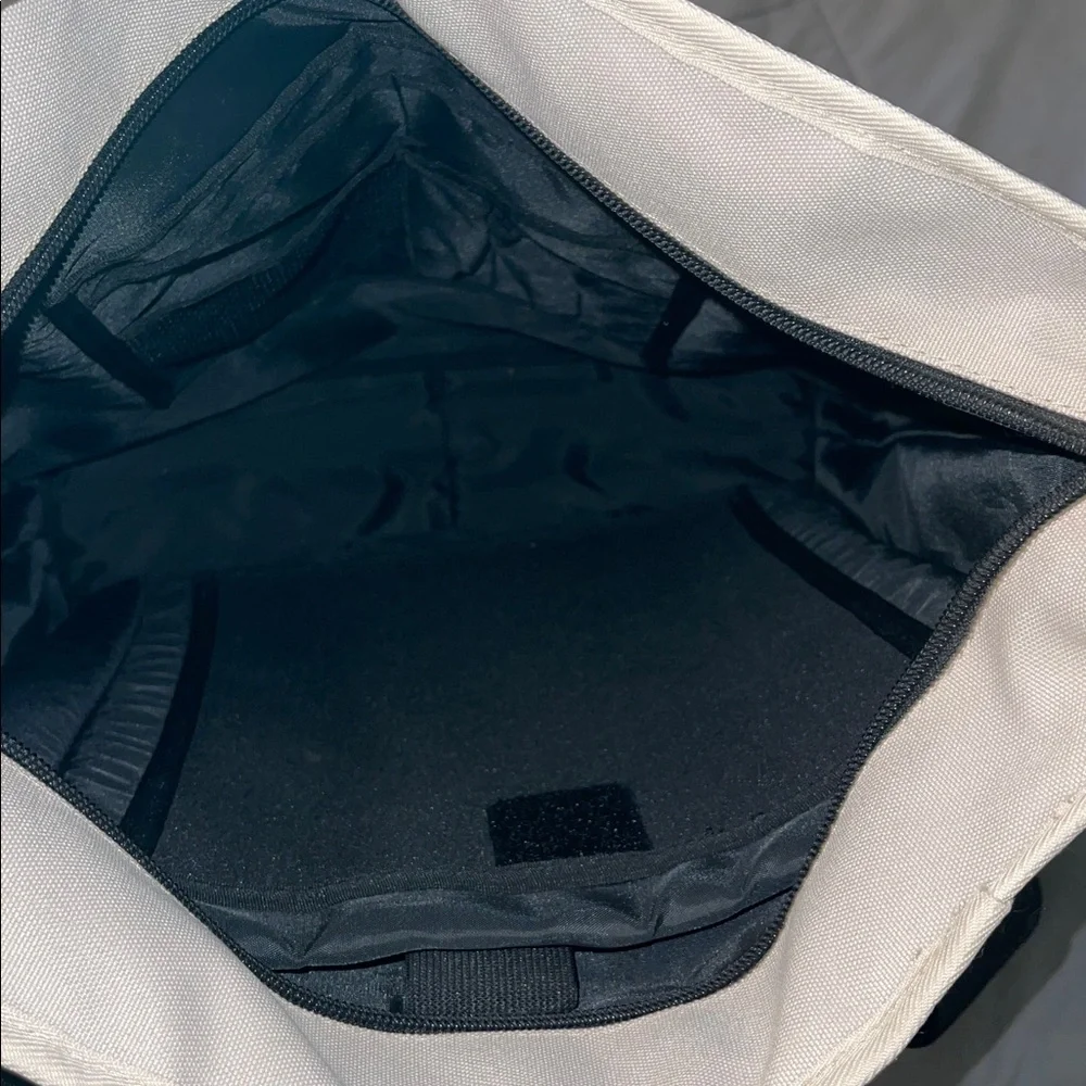 Roxy Black and White Patterned Laptop Bag